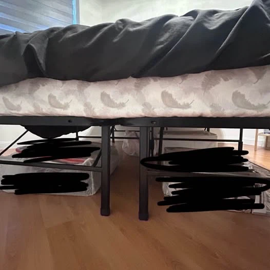 Full Size Bed Set - Black Frame + Mattress - photo 5