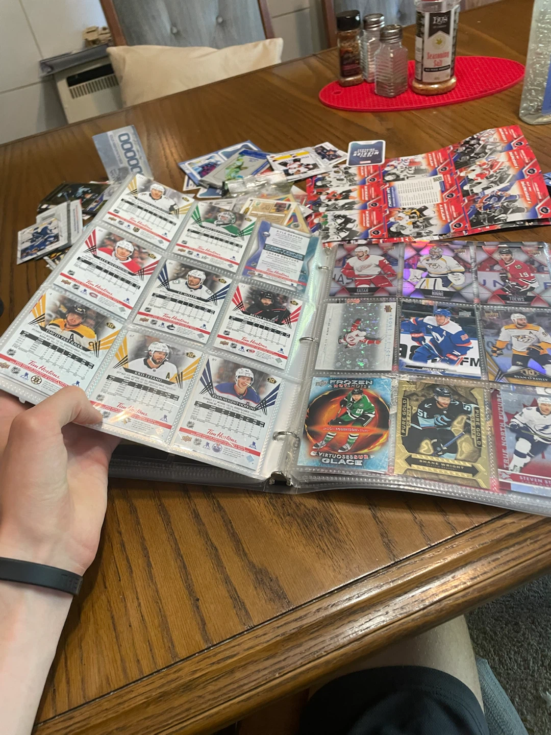 Hockey card lot