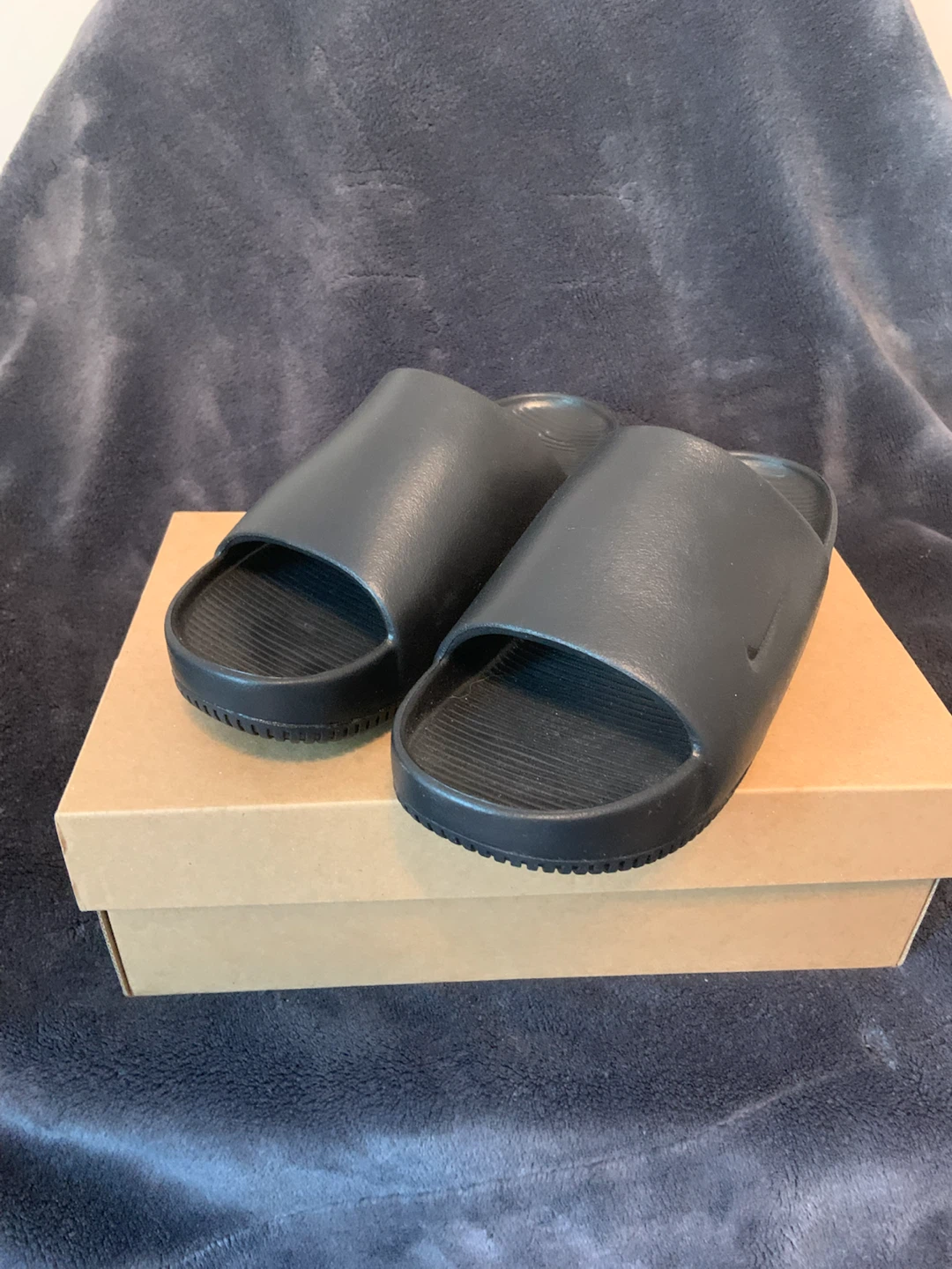Nike Calm Slide Black Size 5