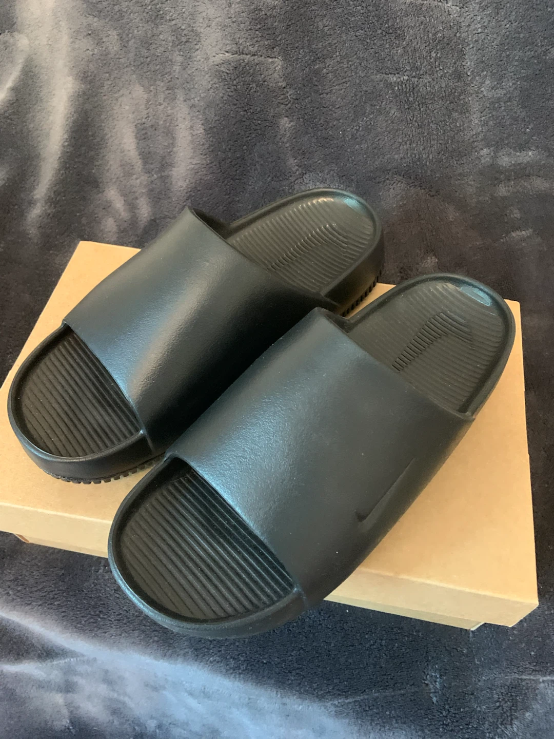 Nike Calm Slide Black Size 5 - photo 2
