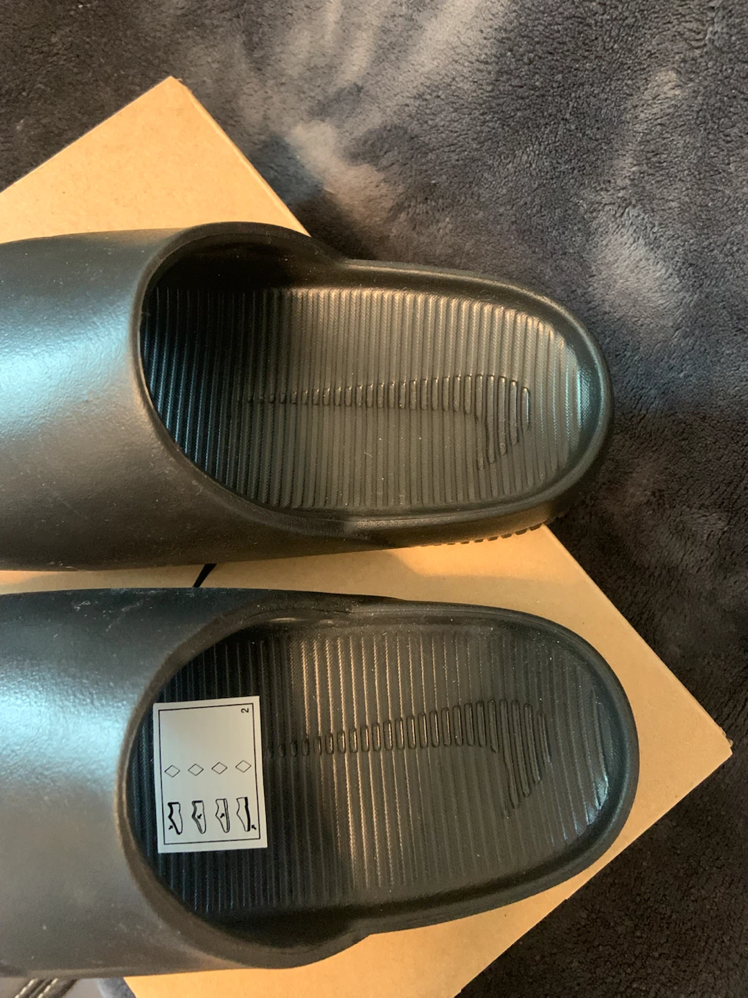 Nike Calm Slide Black Size 5 - photo 3