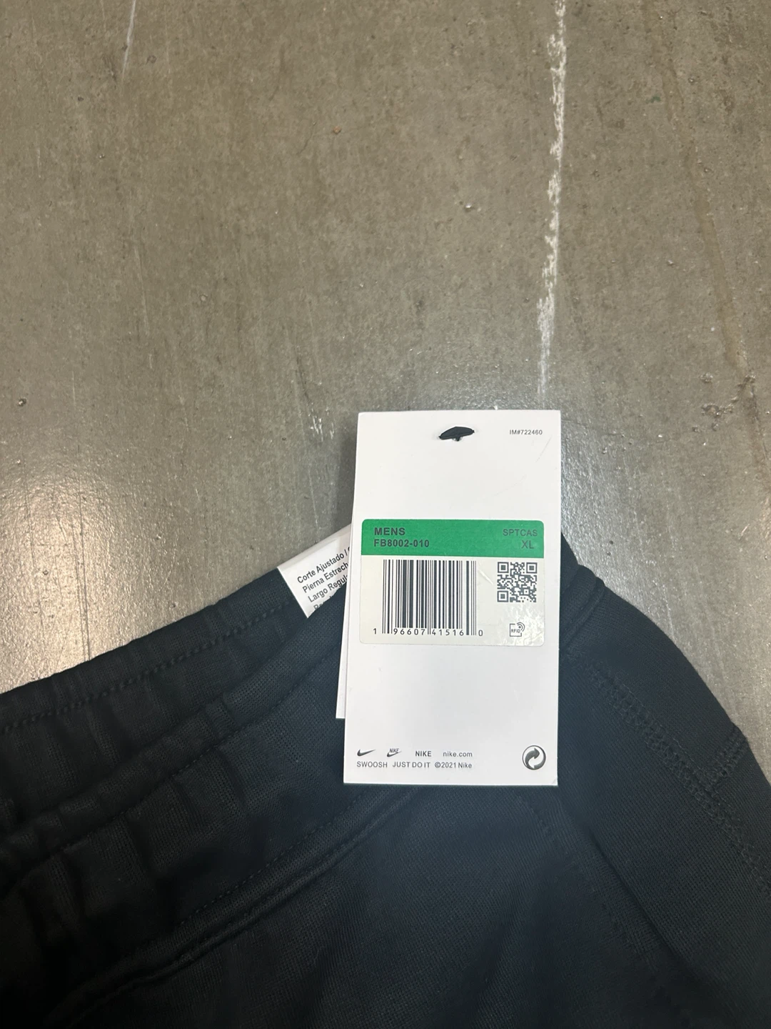 Nike Tech Fleece Jogger Pants Black XL - photo 2