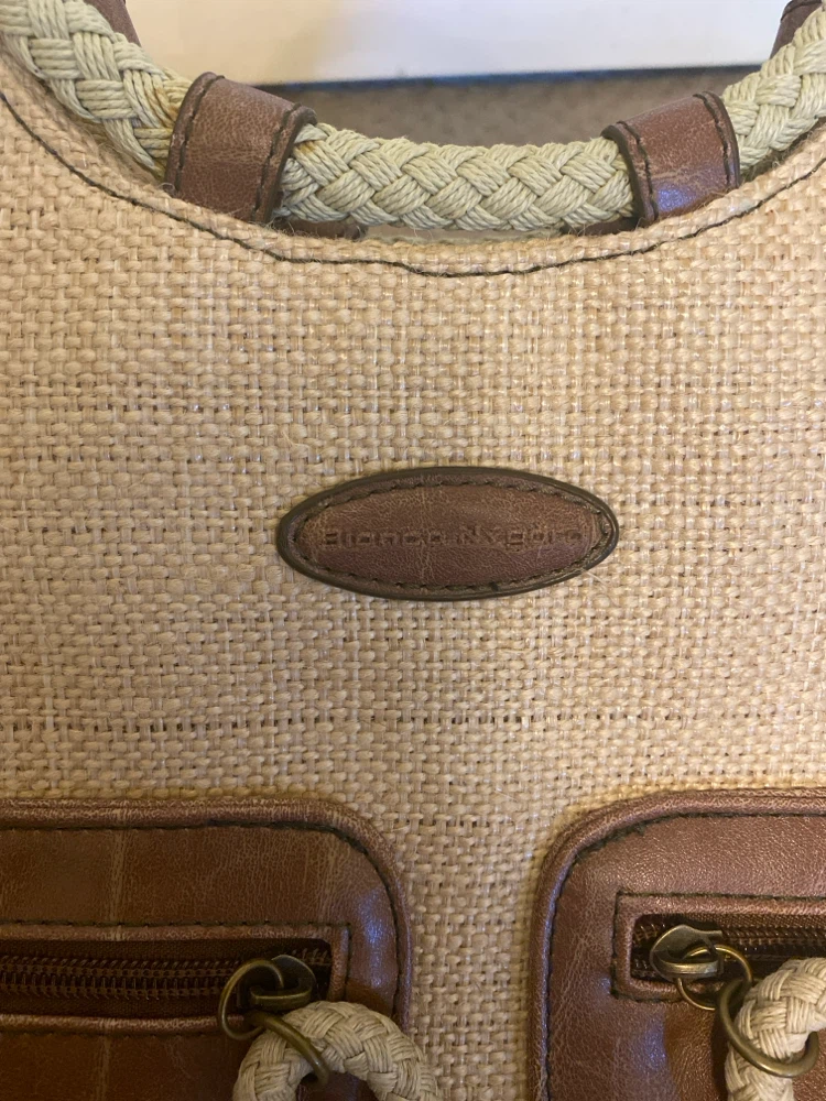 Bianca Nygard Straw Tote Bag - photo 2