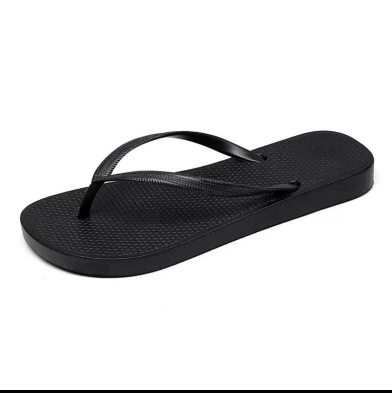 Classic Black Flip Flops
