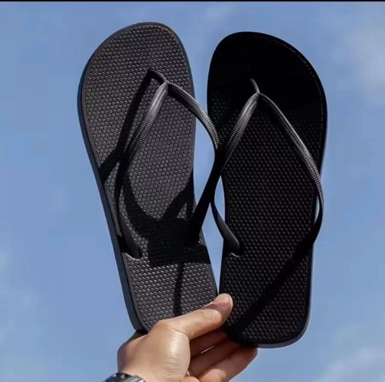 Classic Black Flip Flops - photo 2