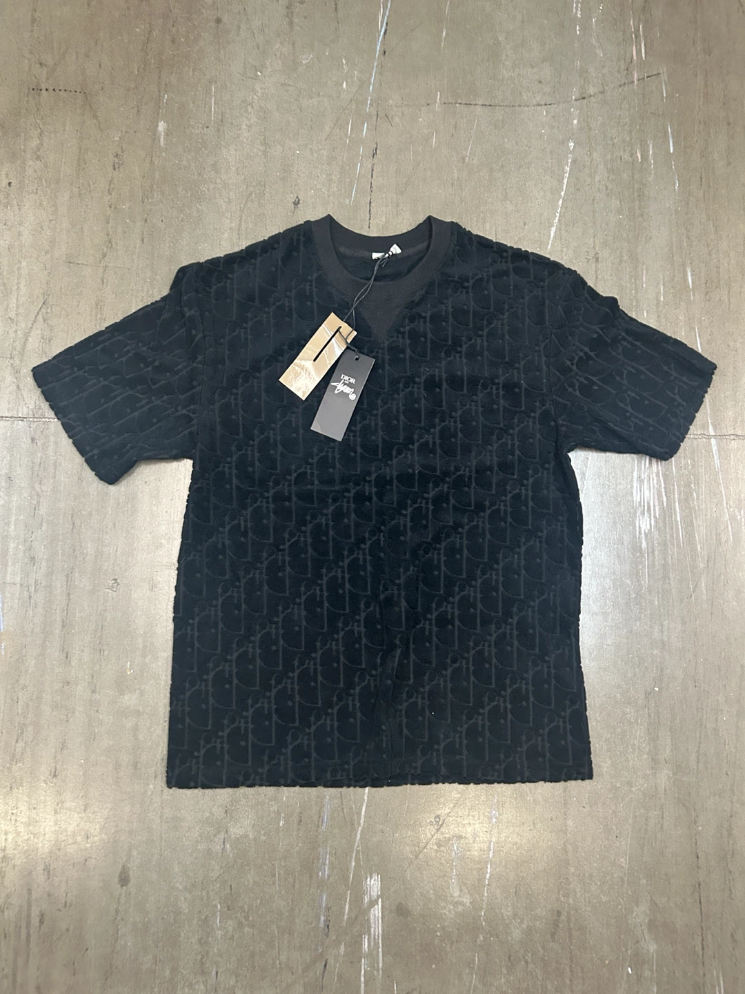 Dior All-Over Logo Jacquard T-Shirt