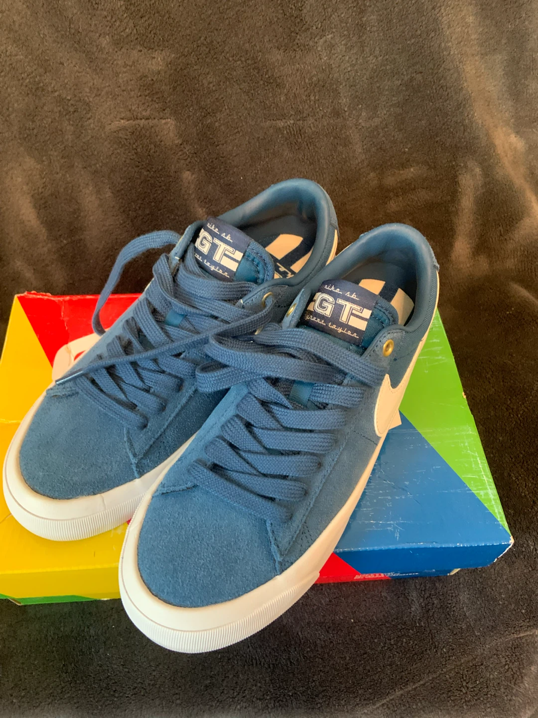 Nike SB GT "Orange Label" Zoom Blazer Low Shoes - photo 2