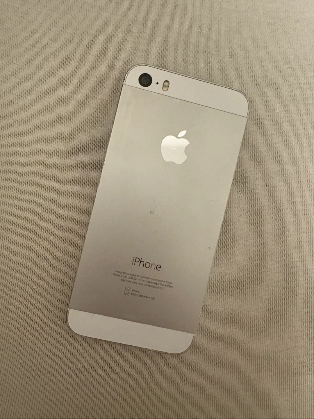 Apple iPhone 5S - Silver 16GB - photo 2