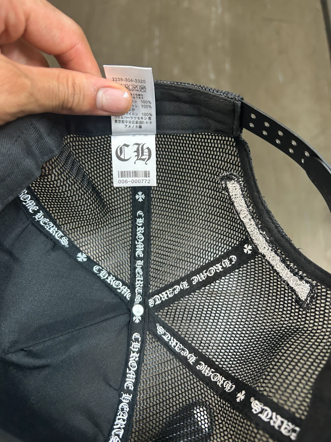 Chrome Hearts Hollywood Trucker Hat - photo 3