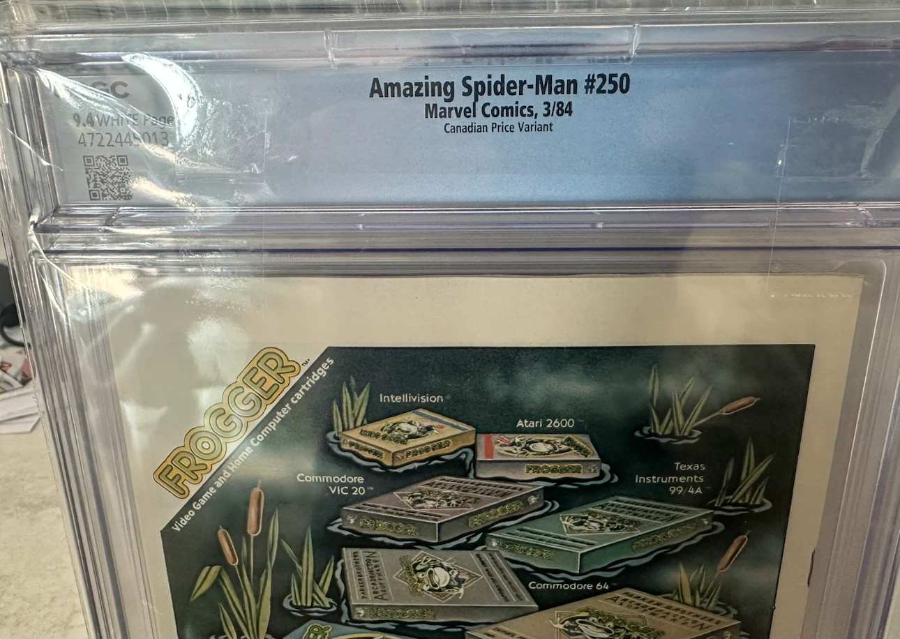 Amazing Spider-Man #250 CGC 9.4 Canadian Price Variant Comic - photo 4
