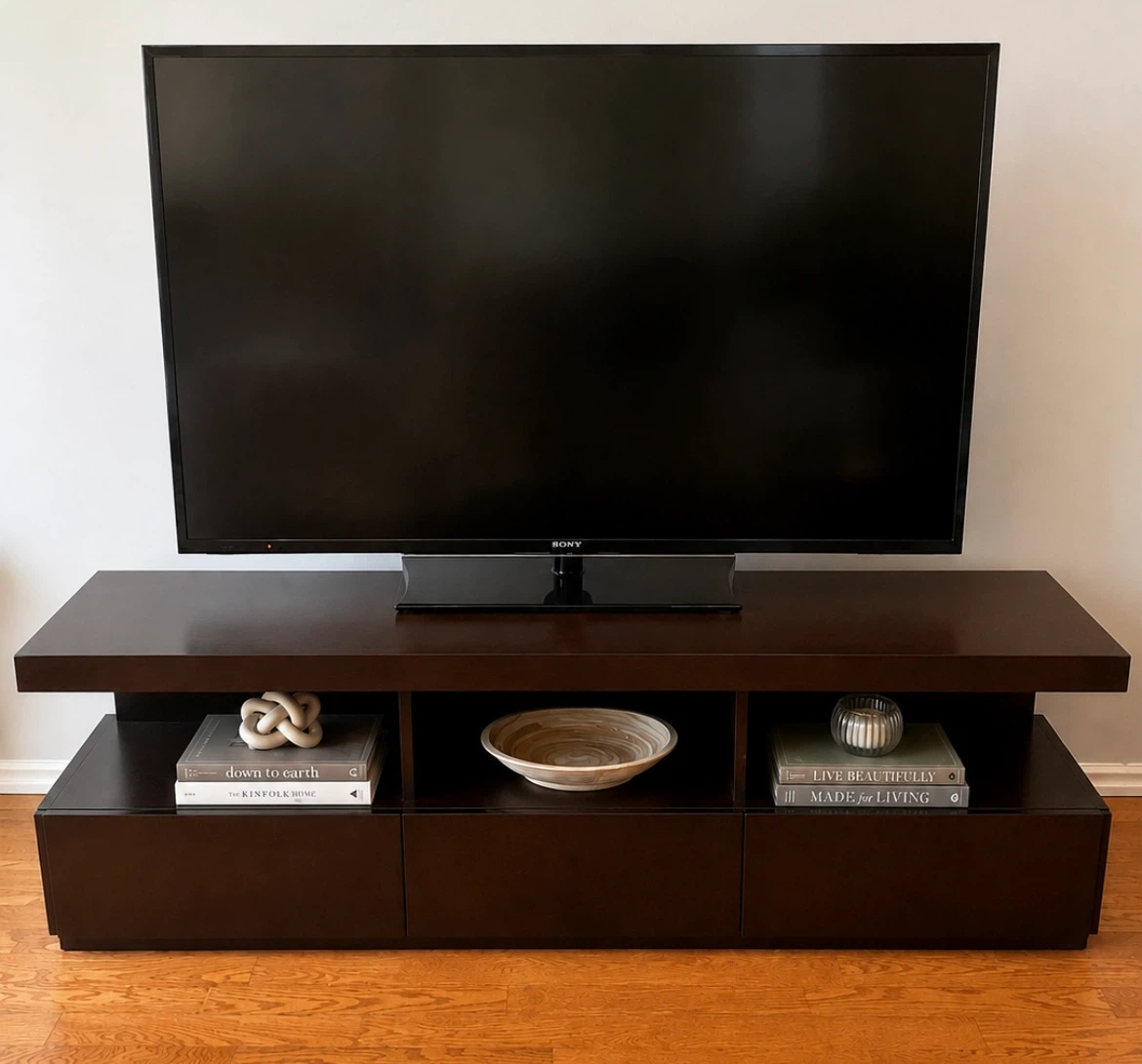 TV Media Console with Drawers