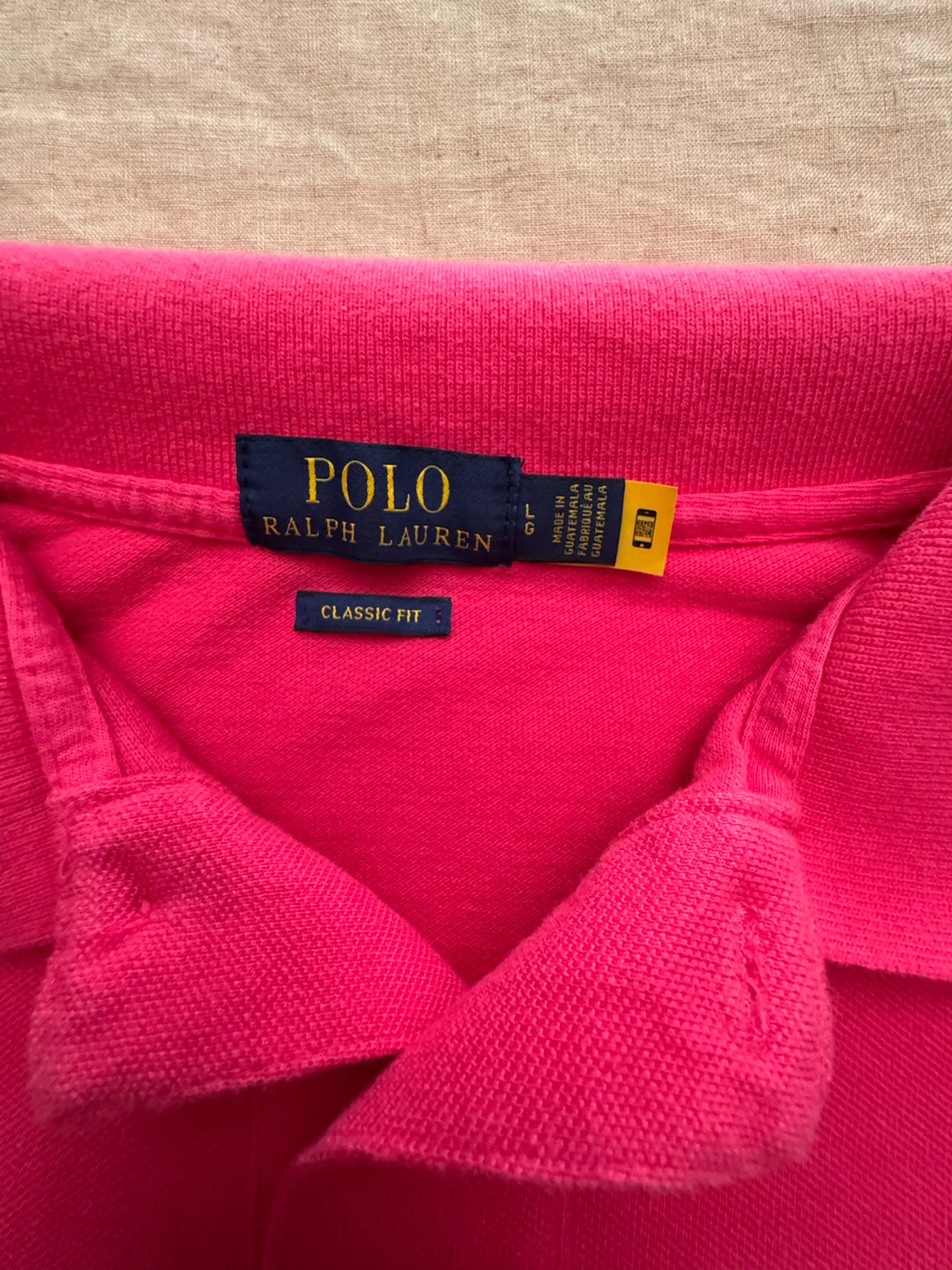 Polo Ralph Lauren Pink Classic Fit Polo Shirt - Size L - photo 2