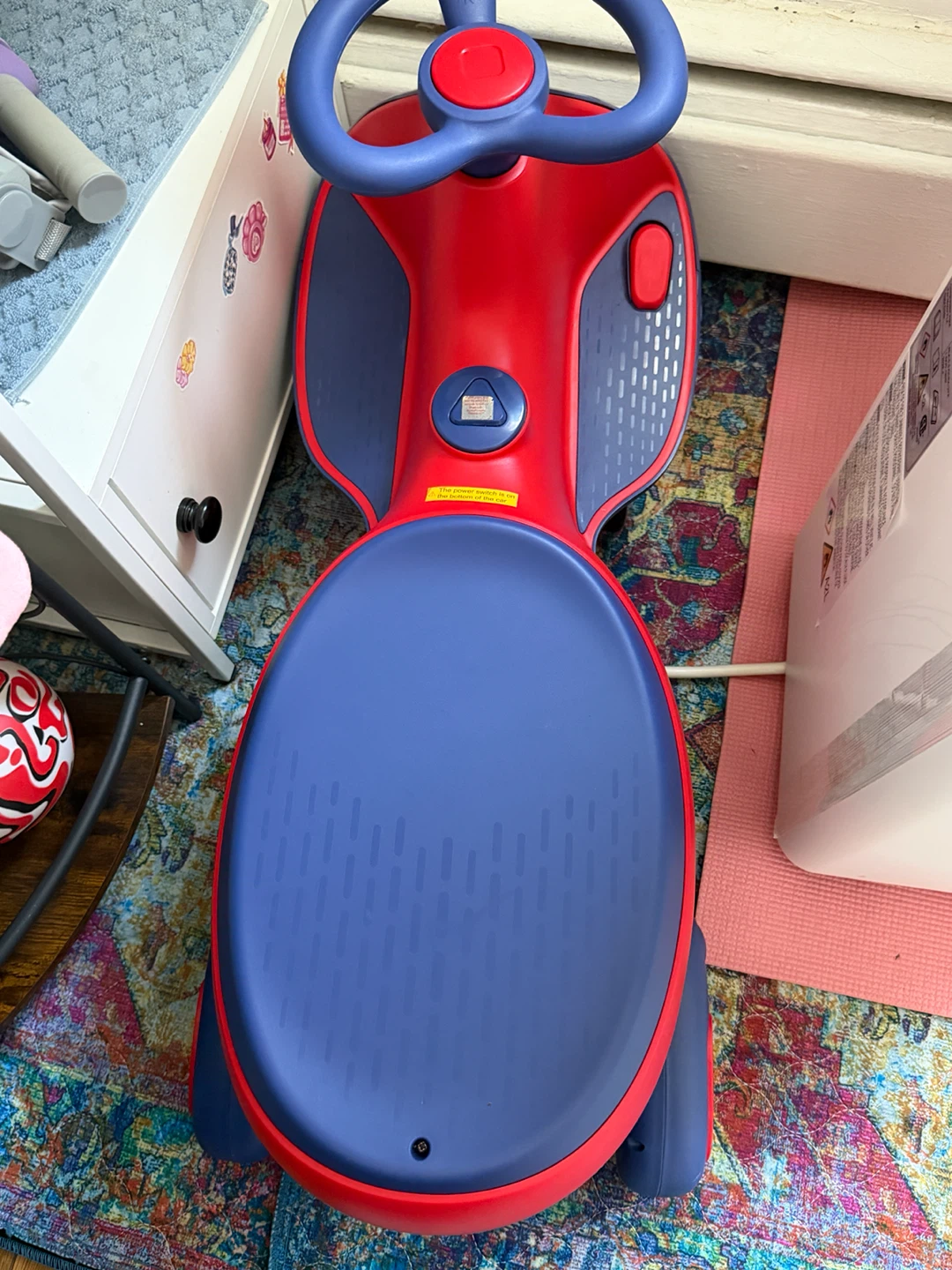 Red and Blue Ride-On Toy Car - photo 2