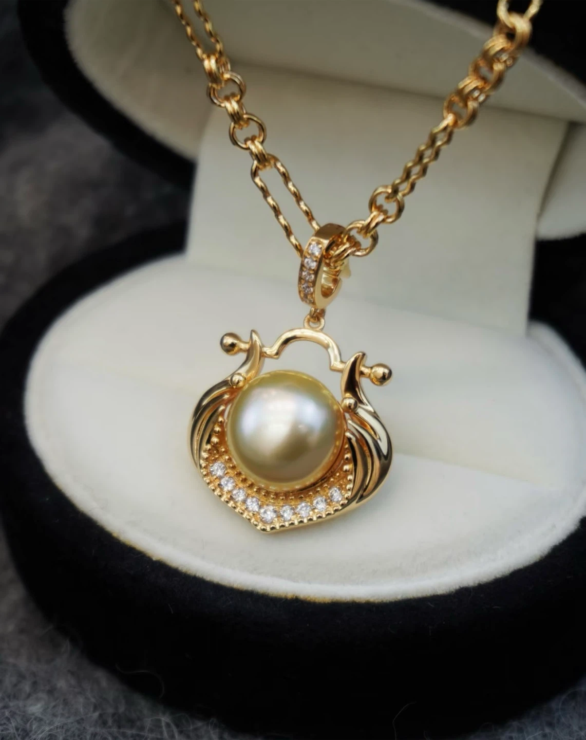 Wild South Sea Keshi Pearl pendant - photo 2