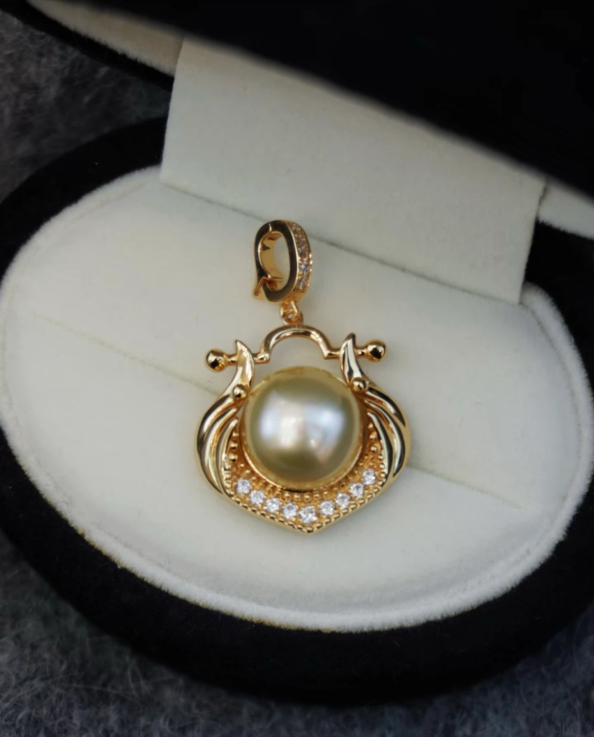 Wild South Sea Keshi Pearl pendant - photo 3