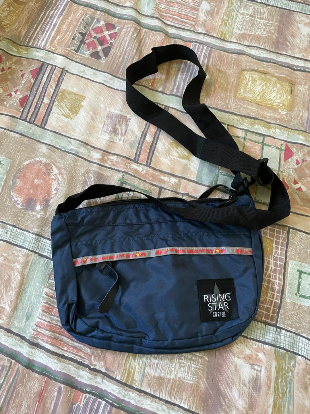 RISING STAR Navy Blue Crossbody Bag
