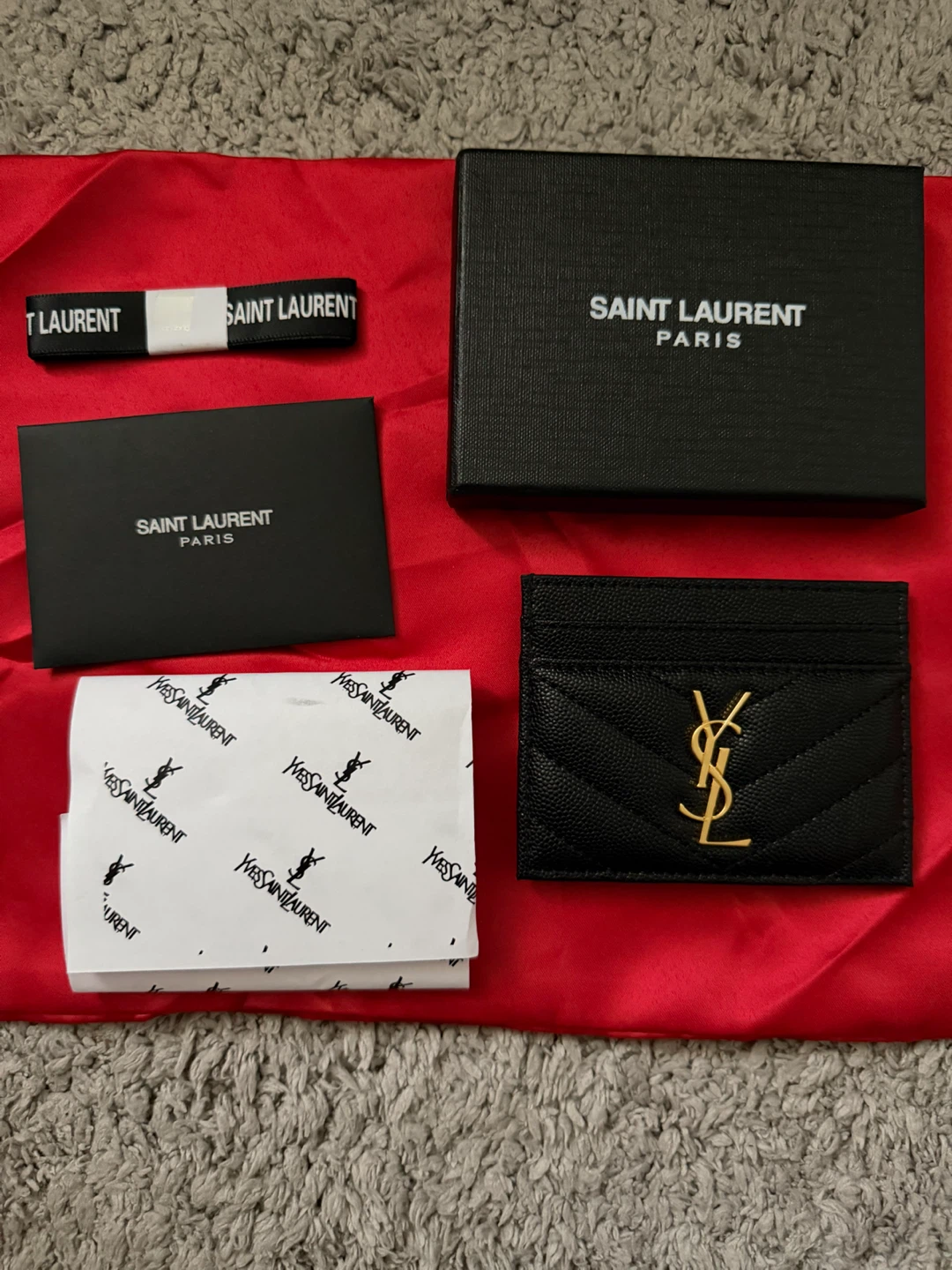 YSL card holder