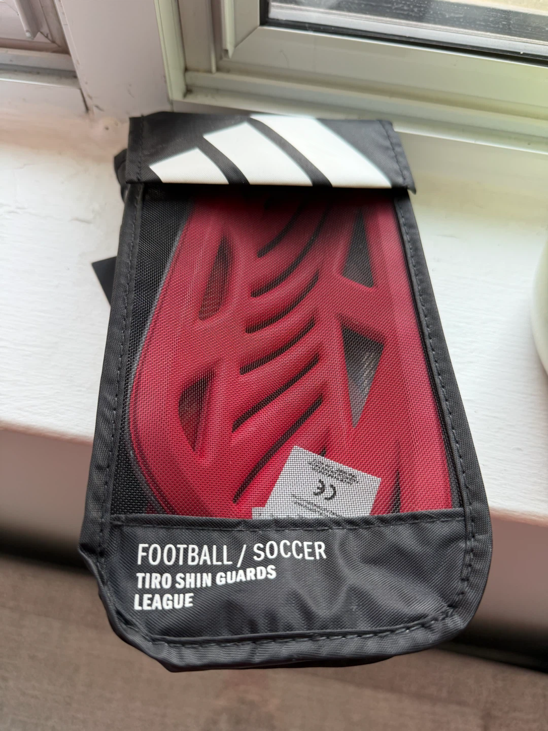 NEW Adidas Tiro Shin Guards XL Red Soccer - photo 3