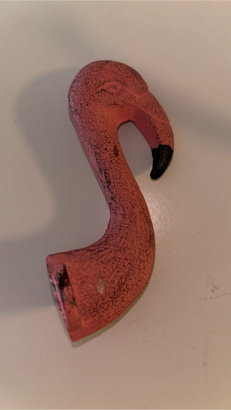 Cast Iron Animal Hooks (Horse, Dog, Flamingo) - photo 3