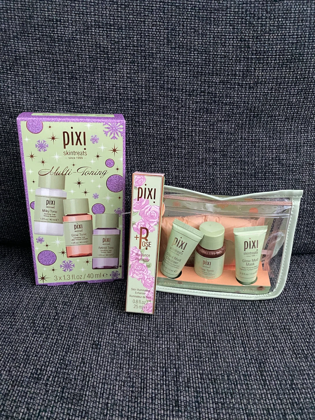 Pixi skin care treats! Mask, mid, tonics, skin illuminator
