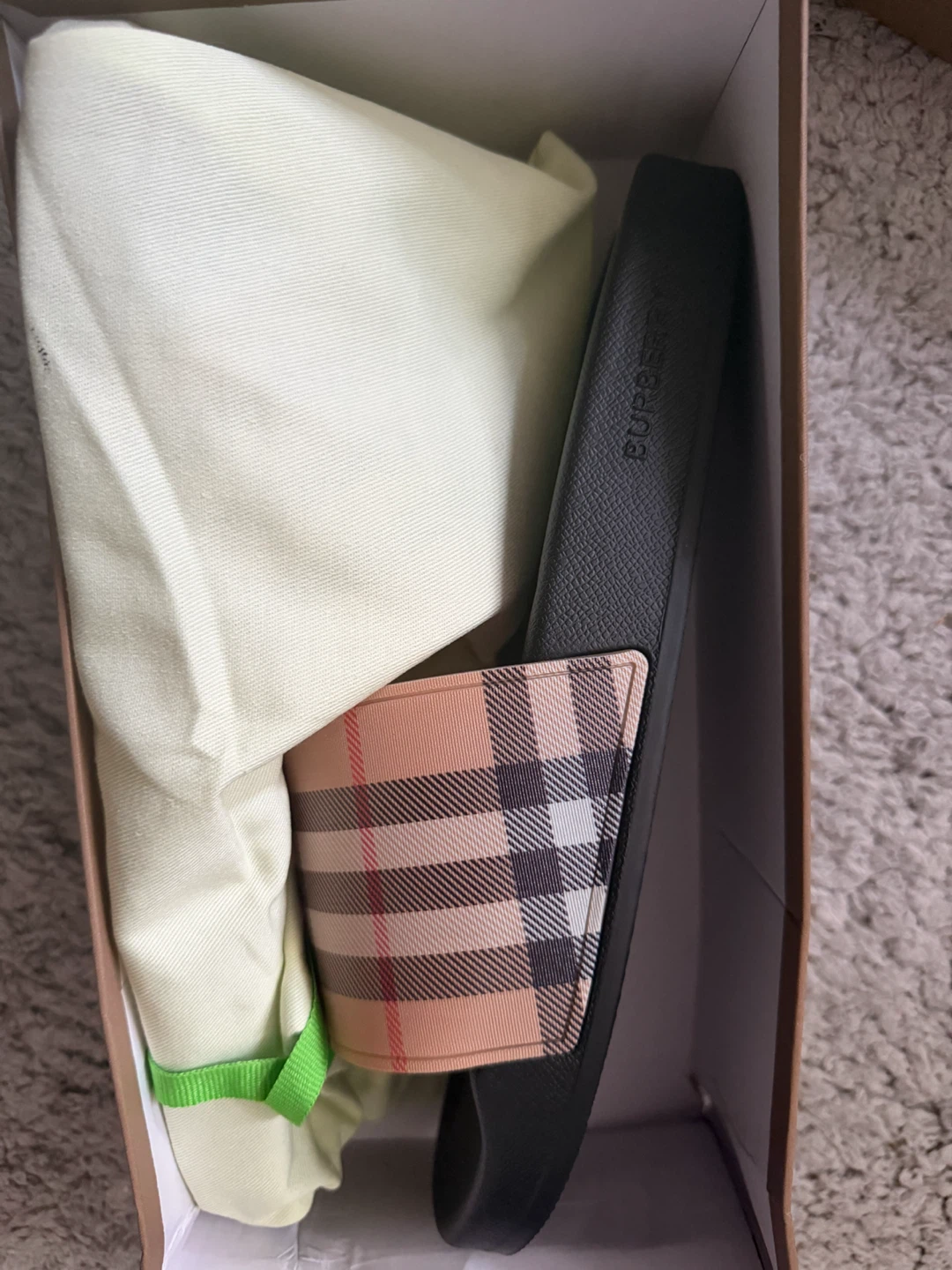 Men’s Burberry slides