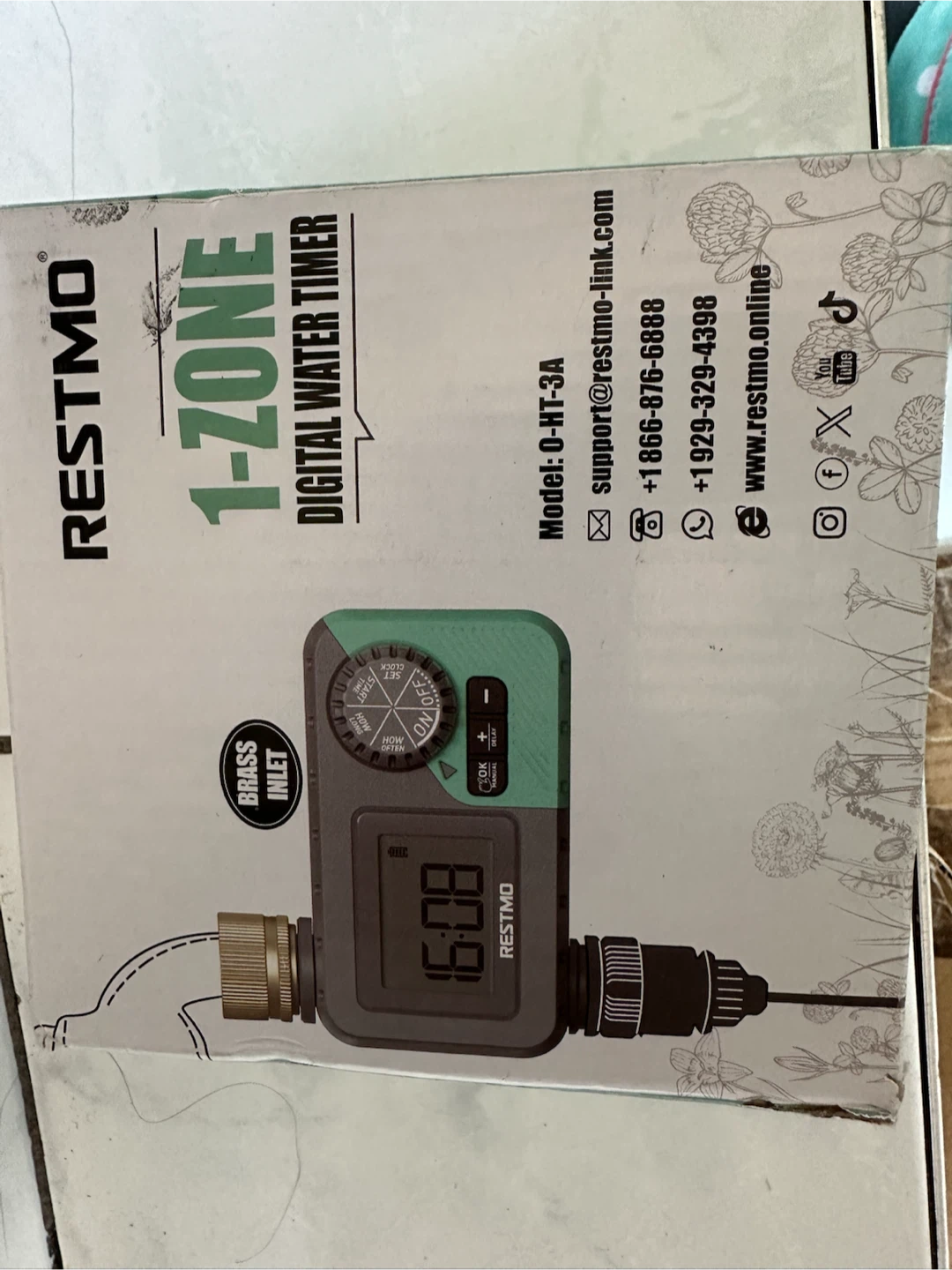 Brand new Restmo 1-Zone Digital Water Timer