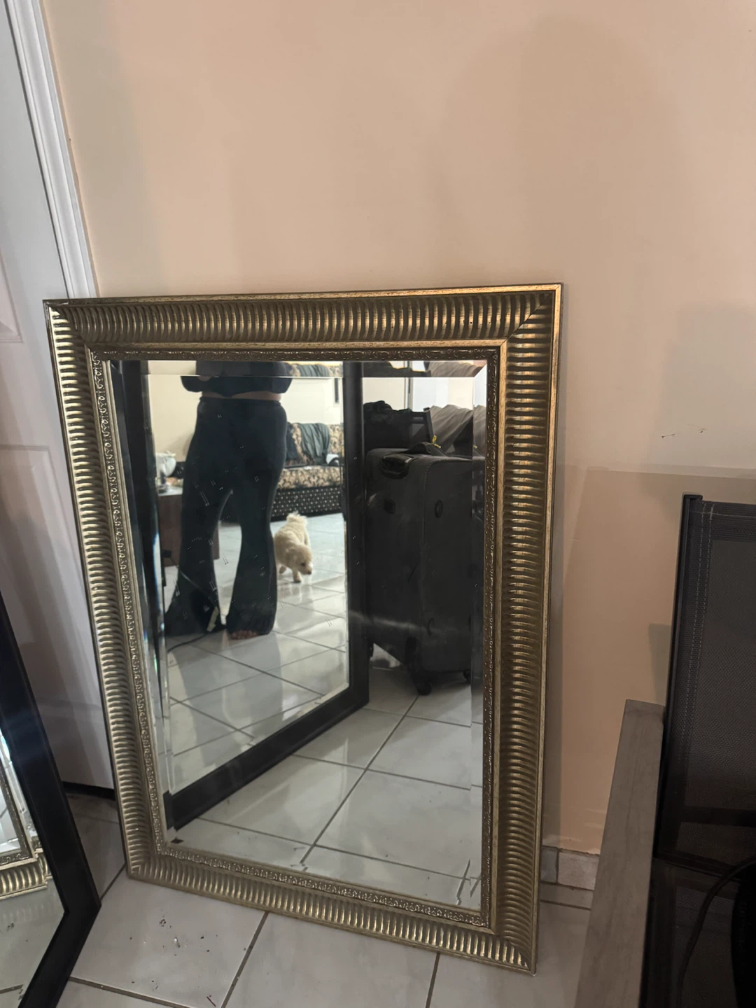 Ornate Gold Framed Mirror