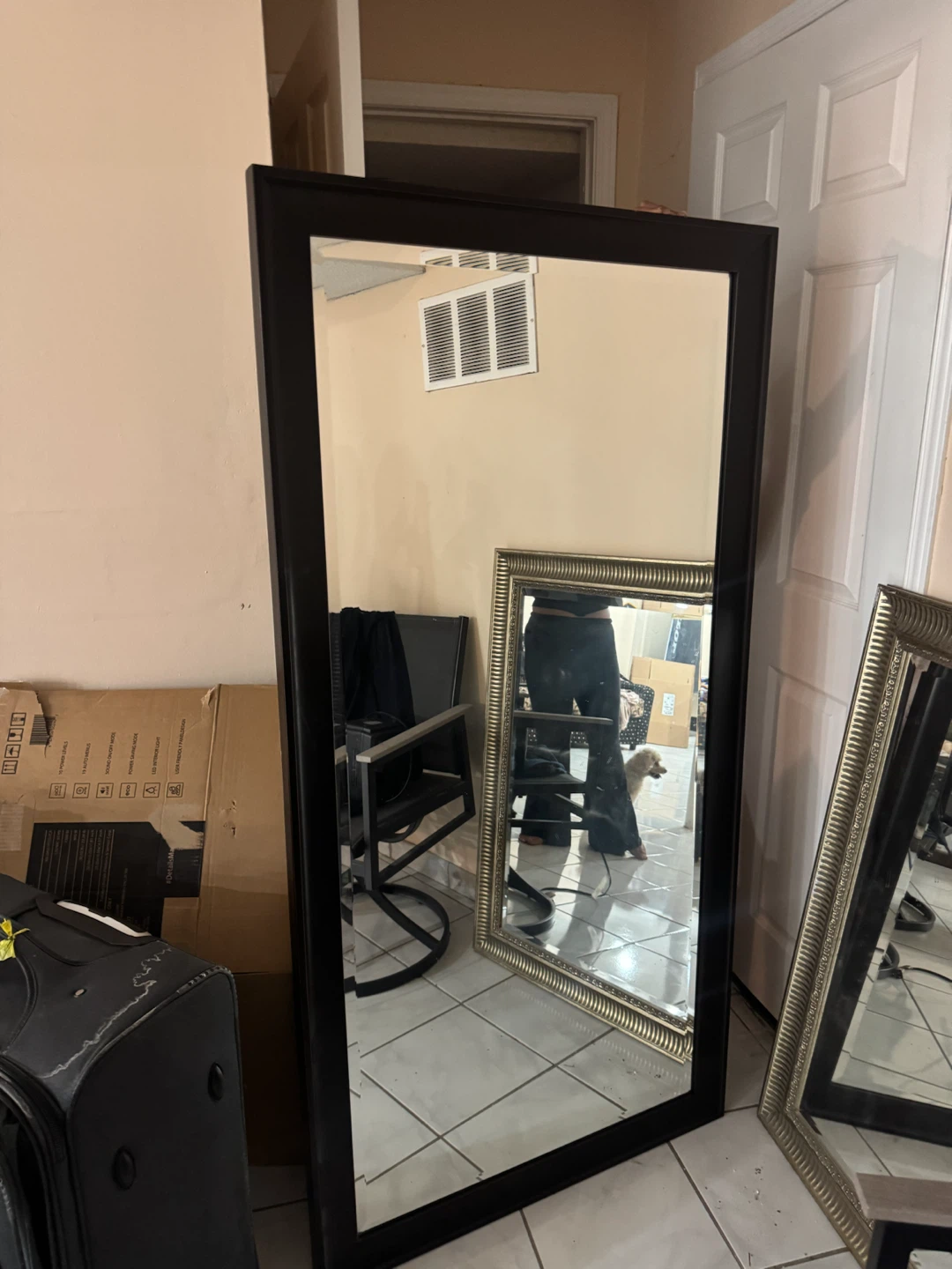 Black Full Length Mirror
