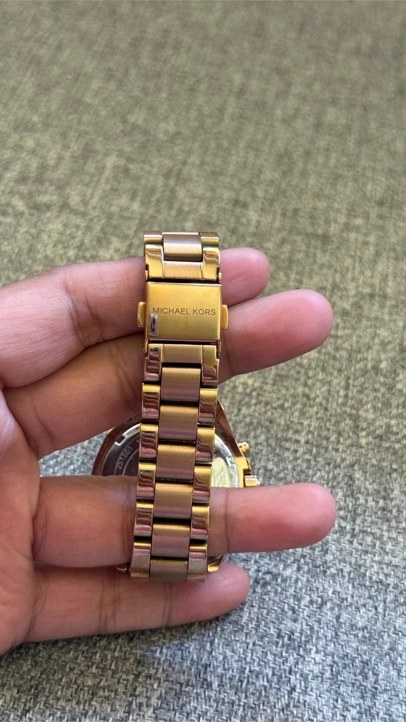 Michael Kors Rose Gold Chronograph Watch - photo 2