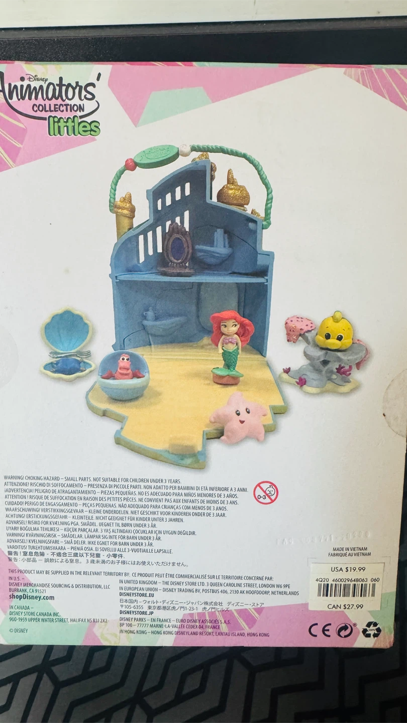 Disney Ariel Palace Playset - Animators Collection Littles - photo 3