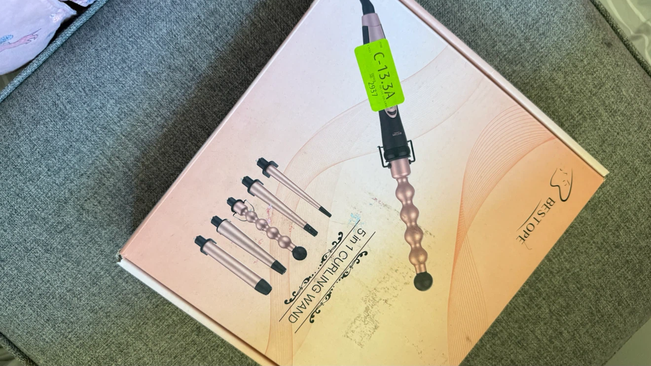 BESTOPE 5-in-1 Curling Wand Set - photo 2