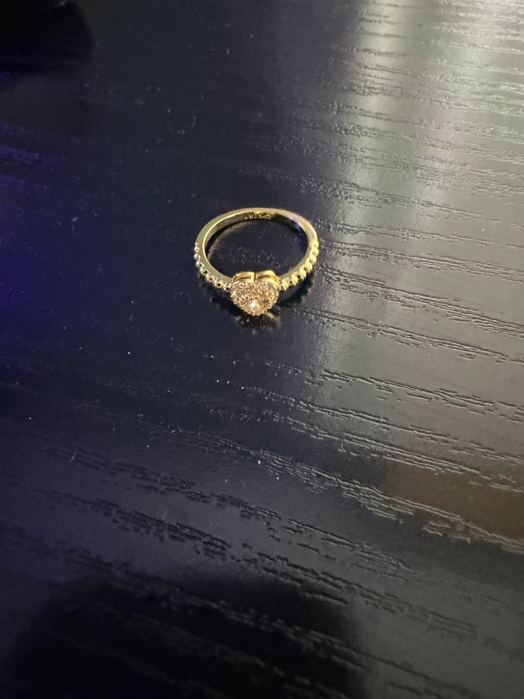 Sparkling Heart Ring - photo 2