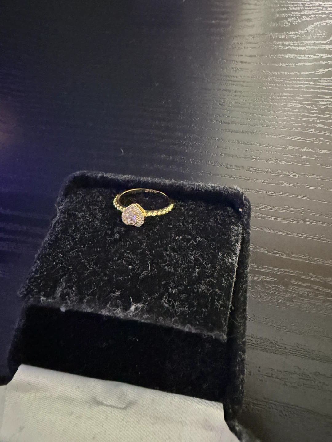 Sparkling Heart Ring - photo 3