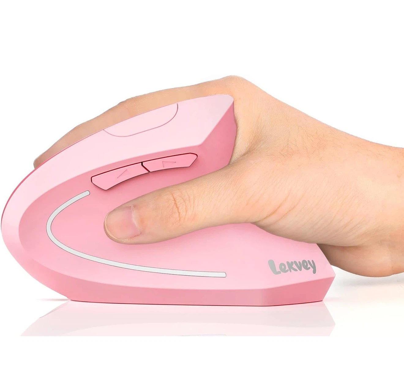 Pink Ergonomic Wireless Mouse, brand new