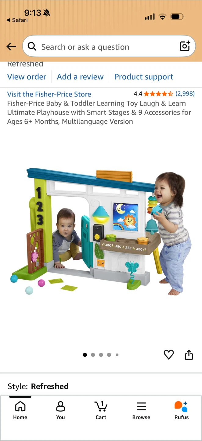 Fisher-Price Laugh & Learn Play-house - photo 3