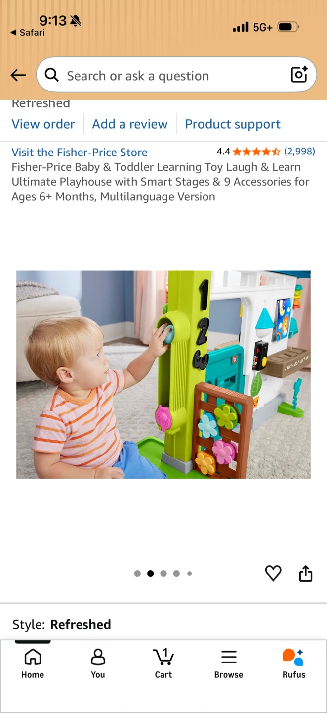 Fisher-Price Laugh & Learn Play-house - photo 4