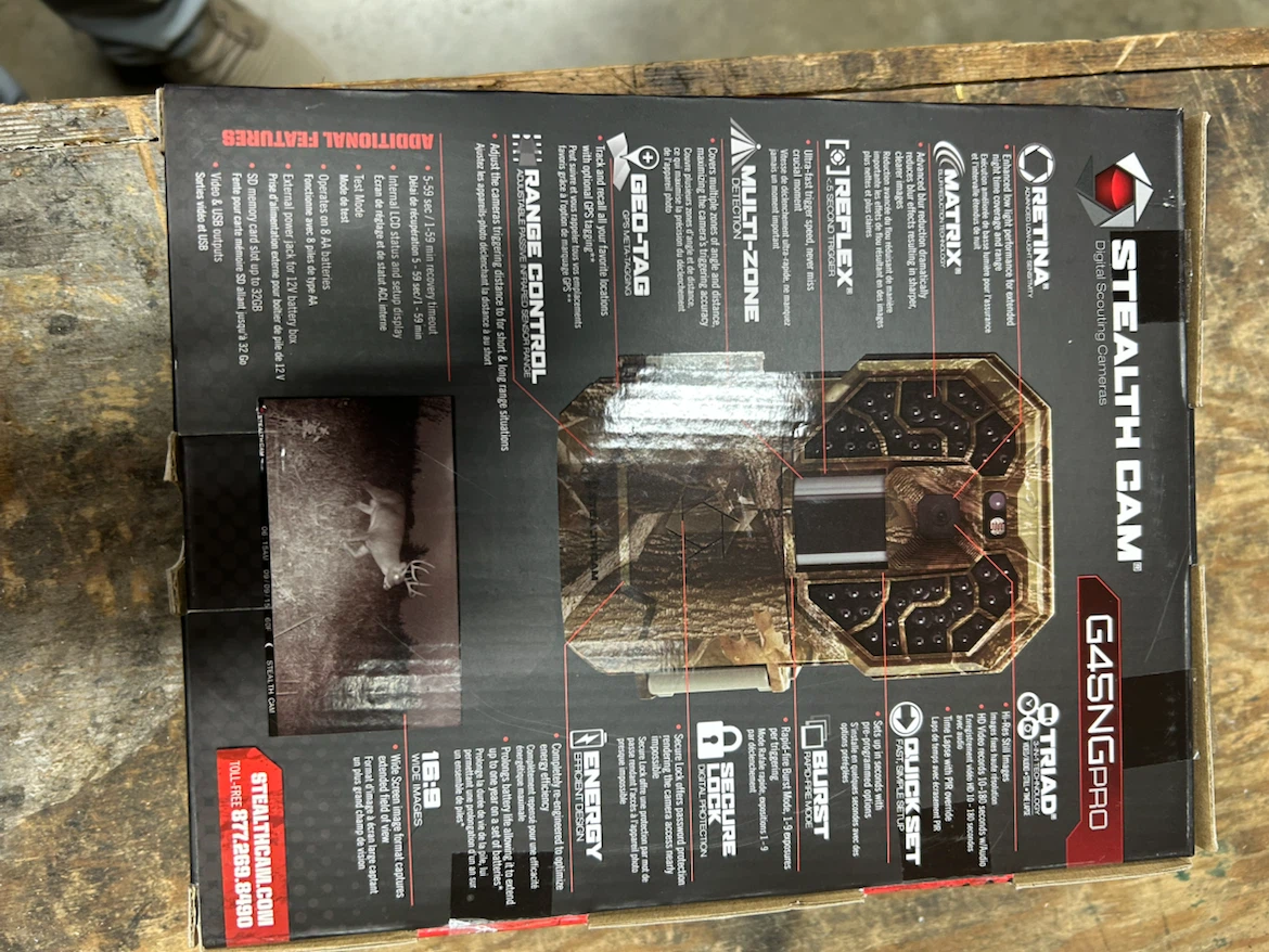 Stealth Cam G4NGPRO No Glo Infrared Scouting Camera - photo 5