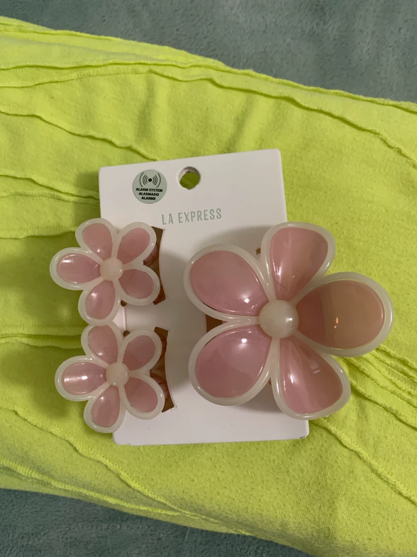 LA EXPRESS Flower Claw Clips Set