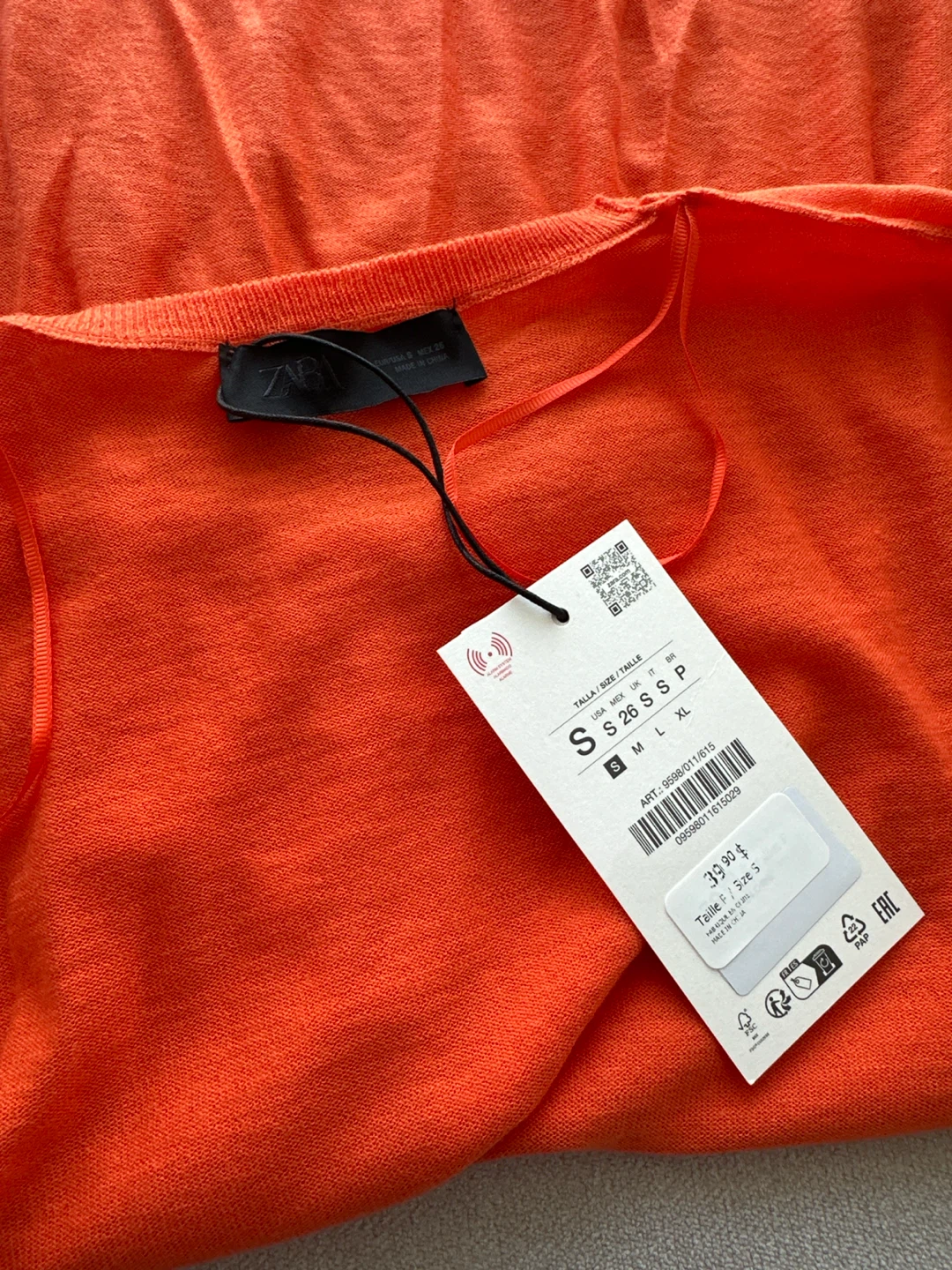 ZARA Fine-Knit Wool Jumper - Size S - photo 3