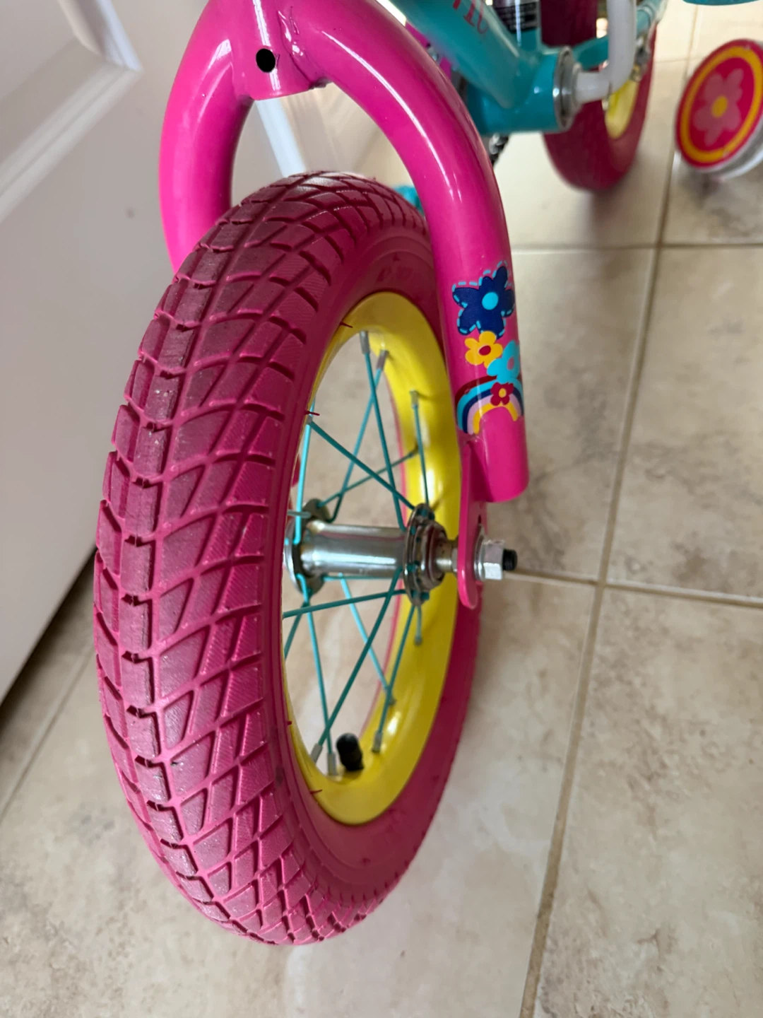 Peppa Pig Kids Bicycle with Basket - photo 5