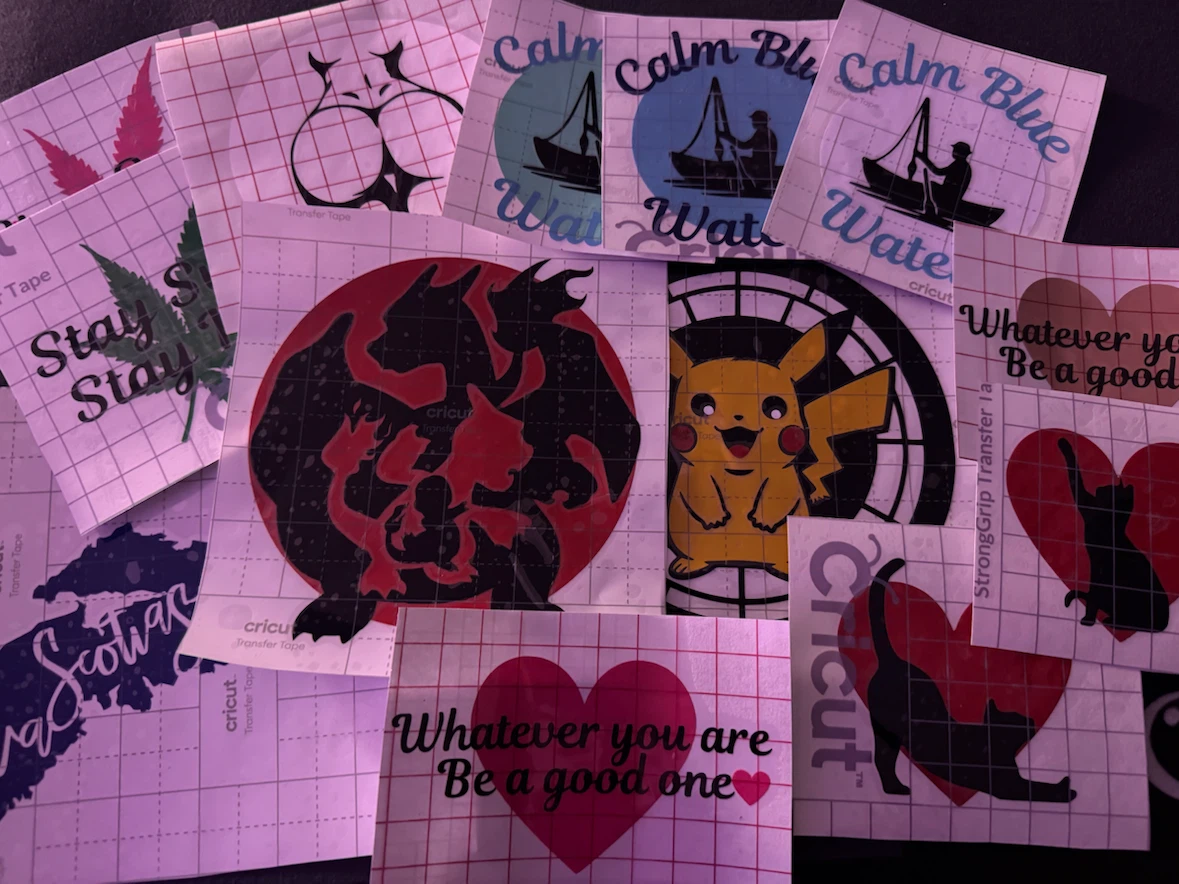Custom Assorted Vinyl Decal Stickers