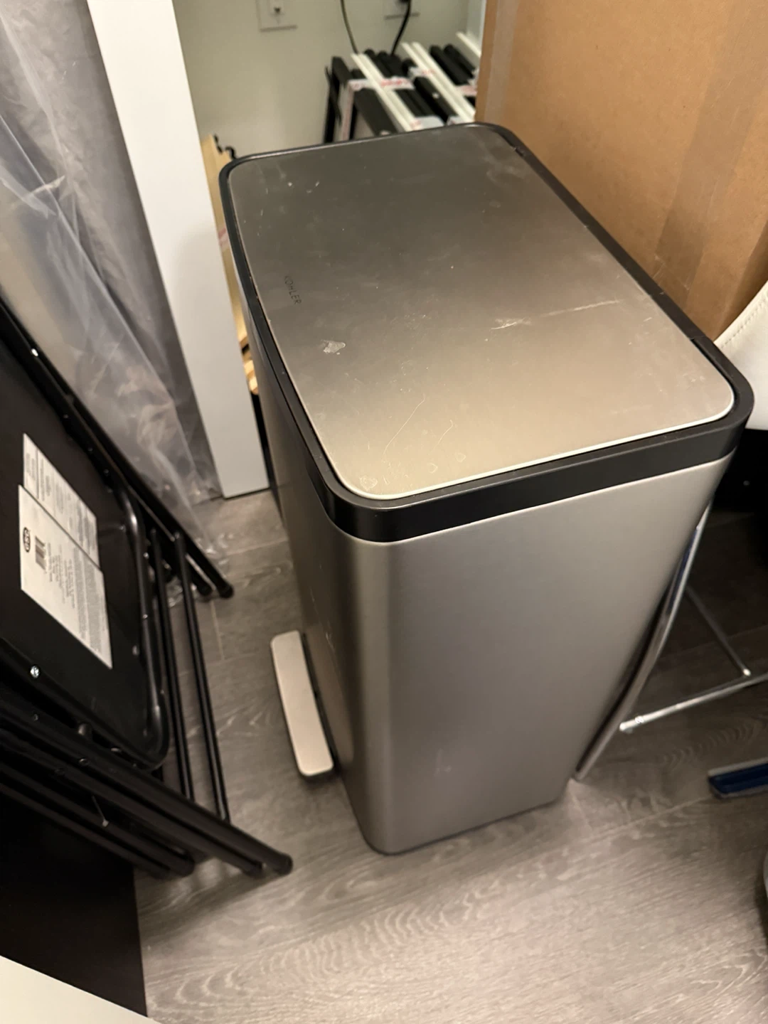 Kohler Stainless Steel Step Trash Can