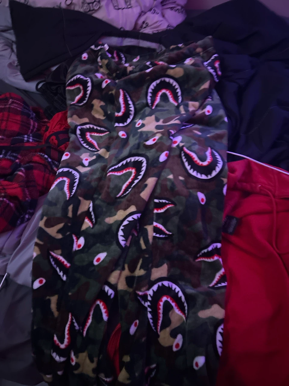BAPE Shark Camo Hoodie
