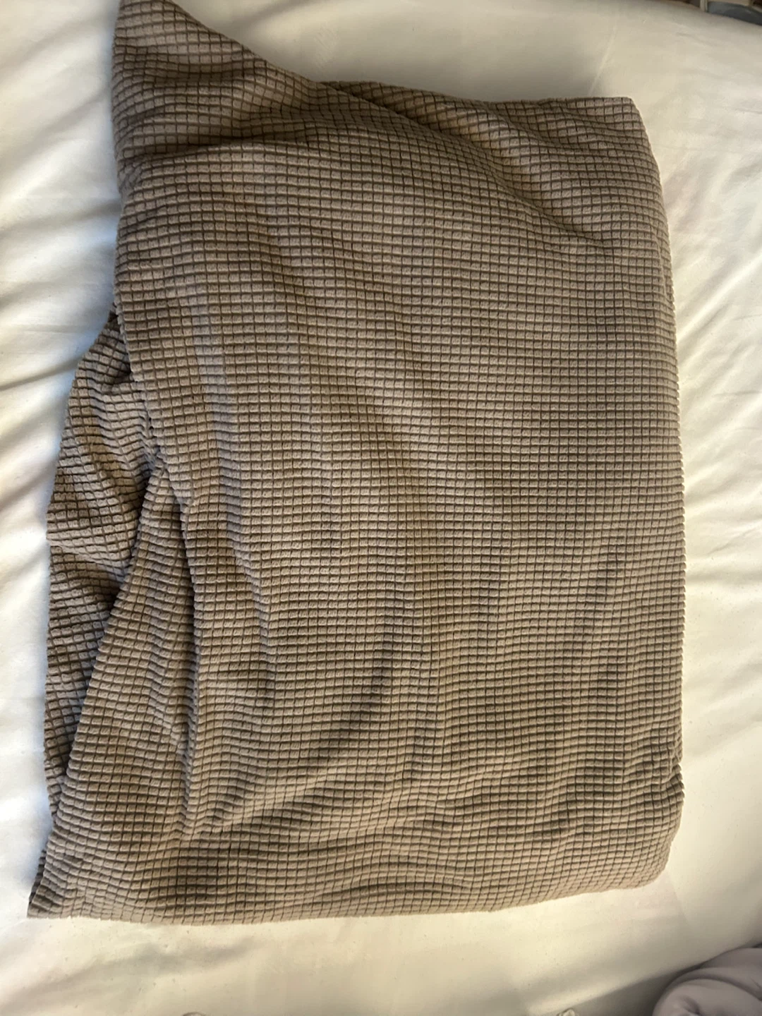 Taupe Sofa Cover - Medium Size - photo 2