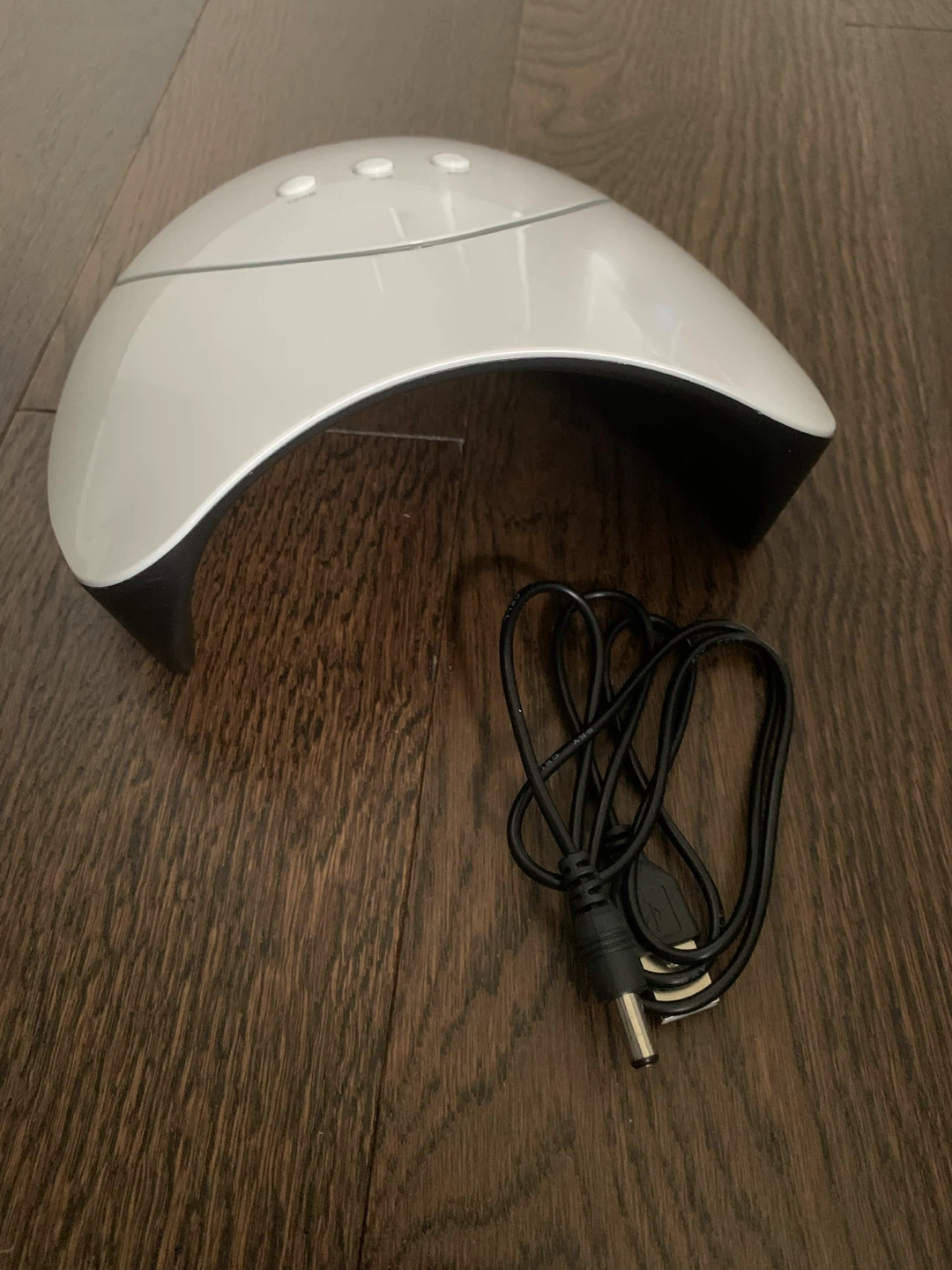 White LED Nail Lamp with Timer Settings - photo 2