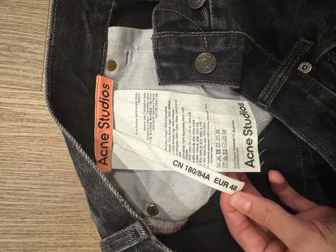 Acne Studios 1981M vintage black - photo 2