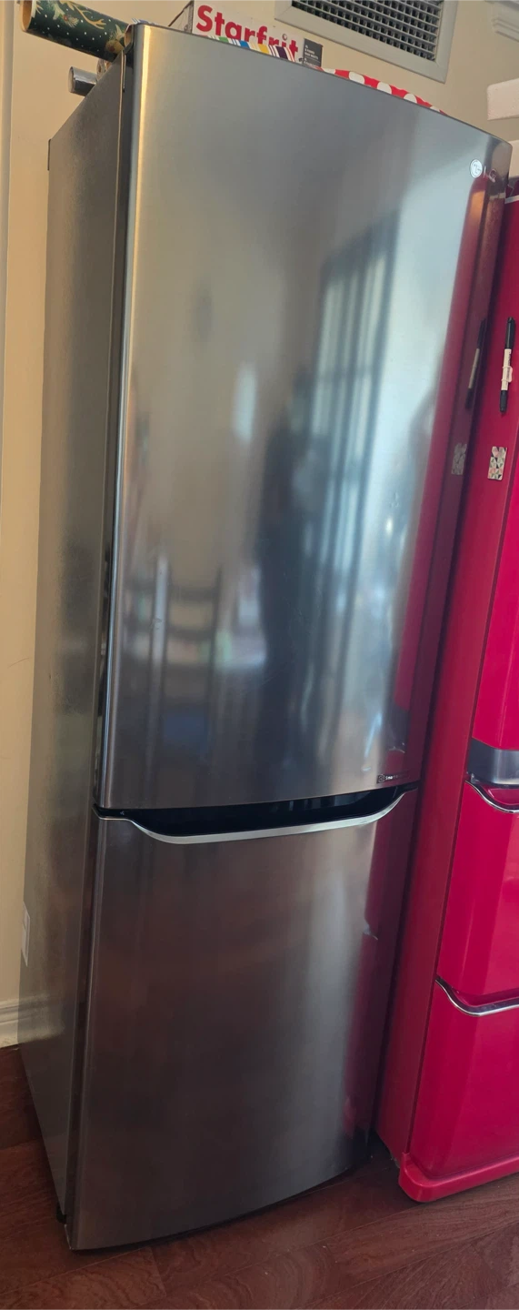 LG Stainless Steel Refrigerator + FREE LG microwave!