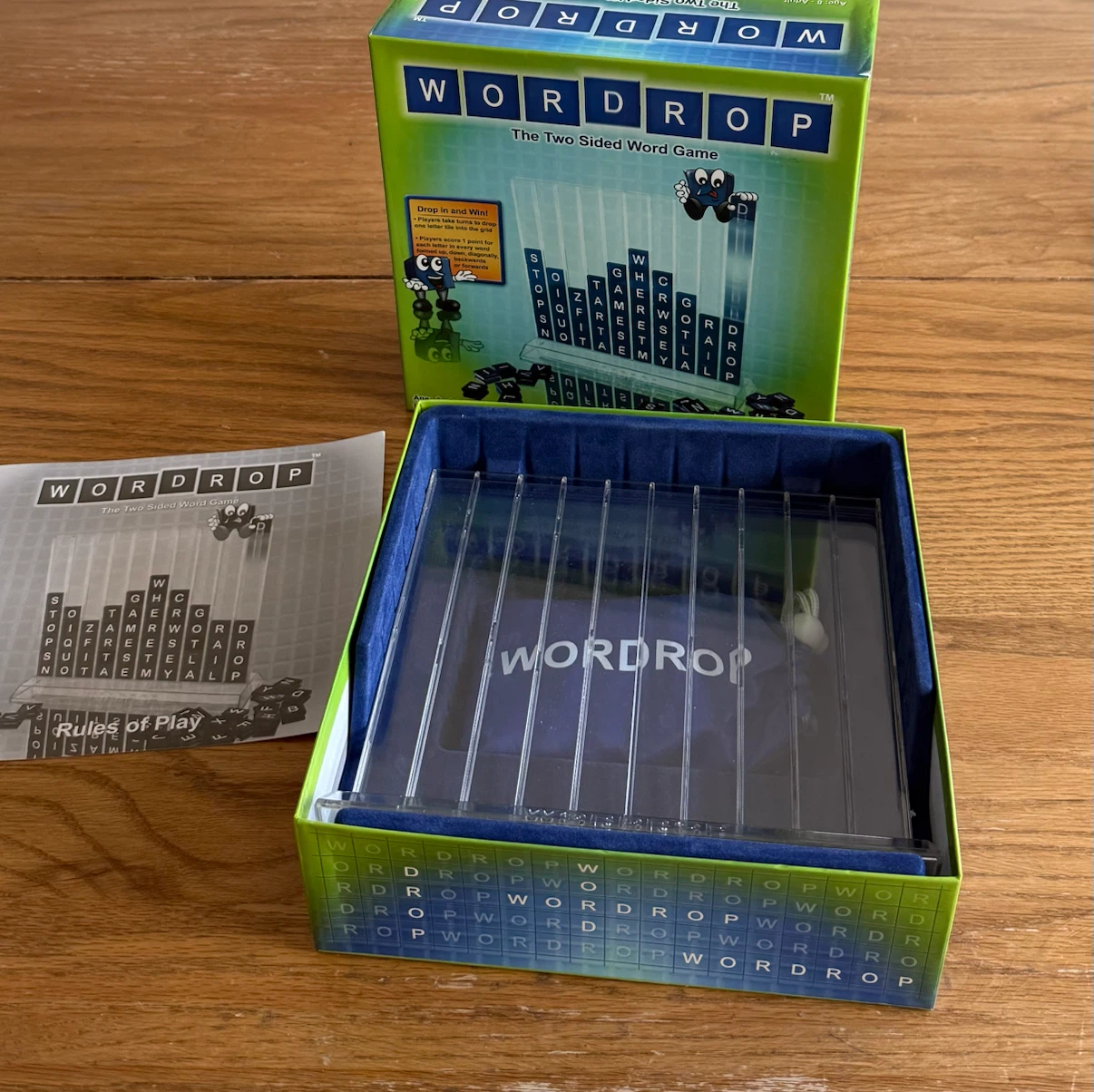 Wordrop: The Two-Sided Word Game – Complete Family Board Game - photo 4