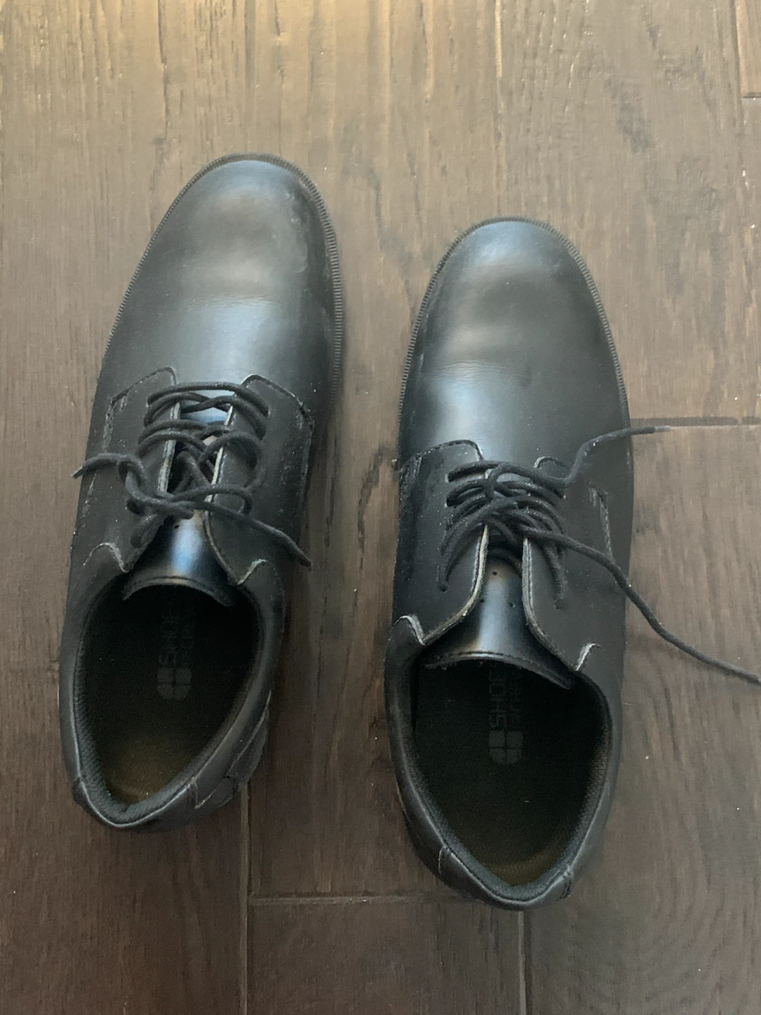 Shoes For Crews Black Slip & Oil Resistant Dress Shoes