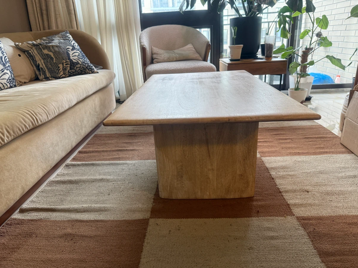 West Elm Anton coffee table 44”W - photo 2